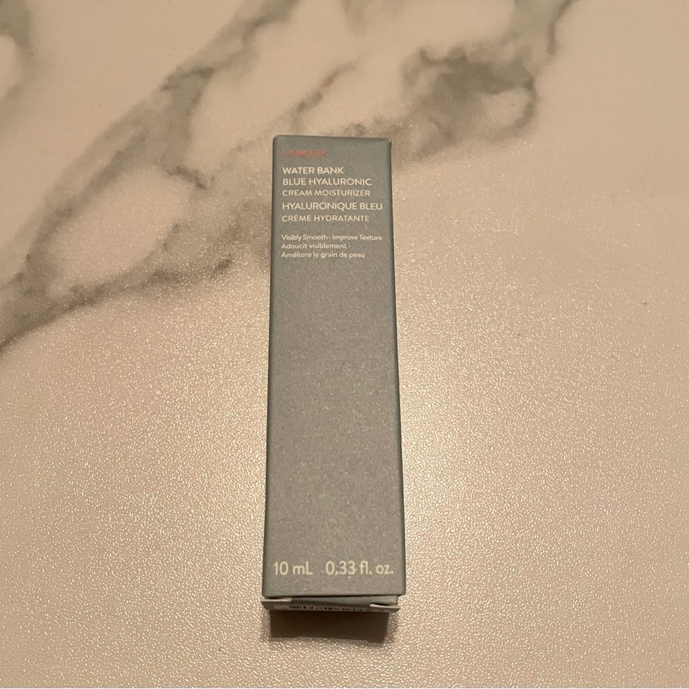Laneige Water Bank Blue Hyaluronic cream moisturizer